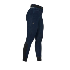 PANTALONI IN TESSUTO DENIM DONNA EQUESTRO
